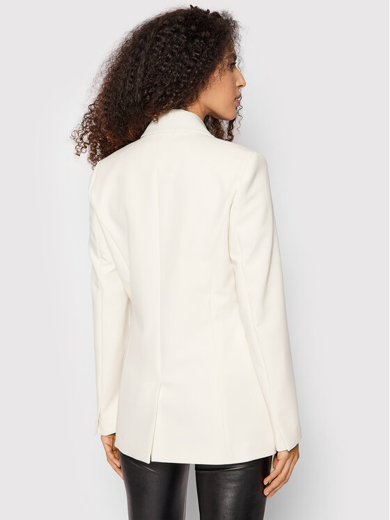 MAX&Co. MAX&Co. Sacou Lavagna 70410522 Alb Regular Fit