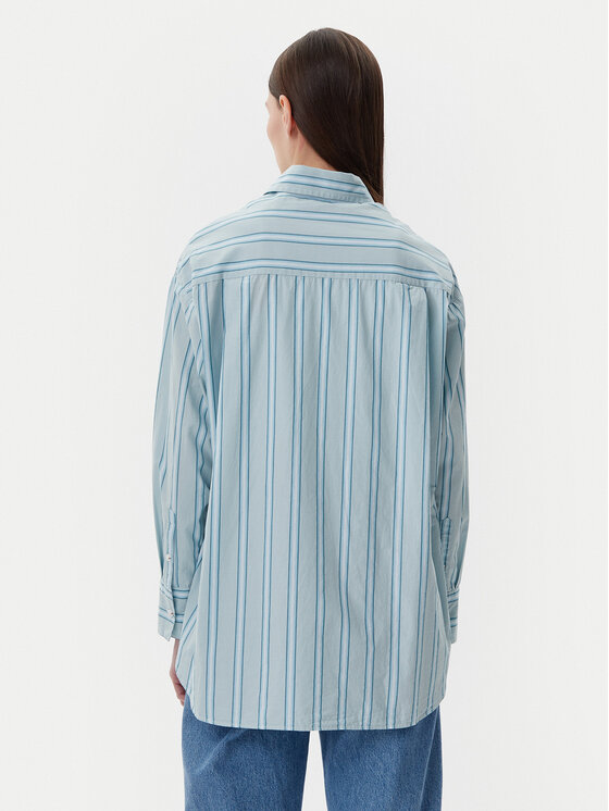 Napapijri Napapijri Πουκάμισο G-Nice NP0A4IFO Γαλάζιο Loose Fit