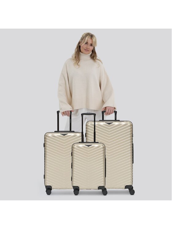 Redolz Redolz Komplet walizek 301086 Miedziany