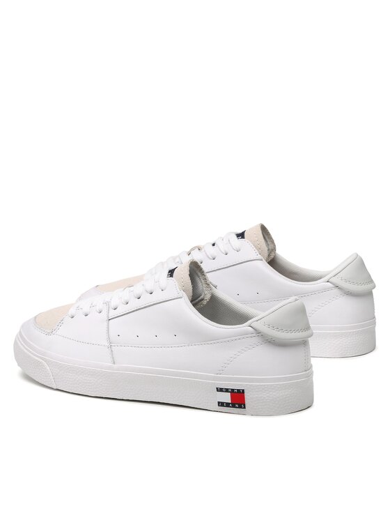 Tommy Jeans Tommy Jeans Αθλητικά Vulcanized Ess EM0EM01106 Λευκό