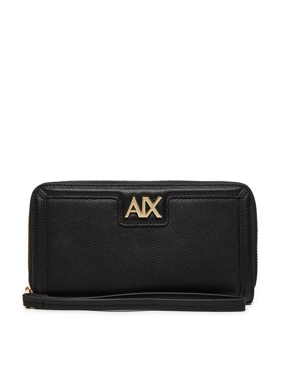 Női Nagy női pénztárca Armani Exchange, Fekete, 948451 4R731