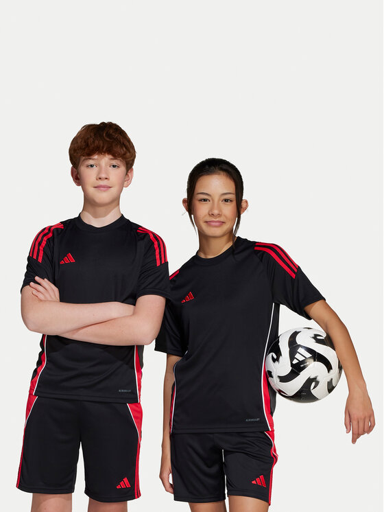adidas adidas Koszulka techniczna Tiro 24 Jersey JP2496 Czarny Regular Fit