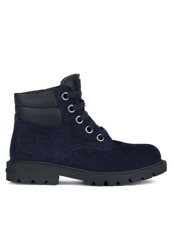 Geox Outdoorová obuv J Shaylax Boy J16FAB 023BC C0045 S Tmavomodrá