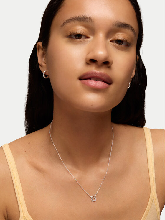 TOUS TOUS Колие New Silueta 1004439100 Сребрист