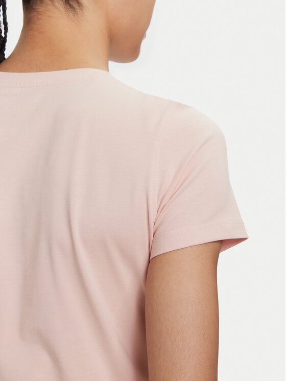 Guess Guess T-Shirt W5YI08 J1314 Pomarańczowy Regular Fit