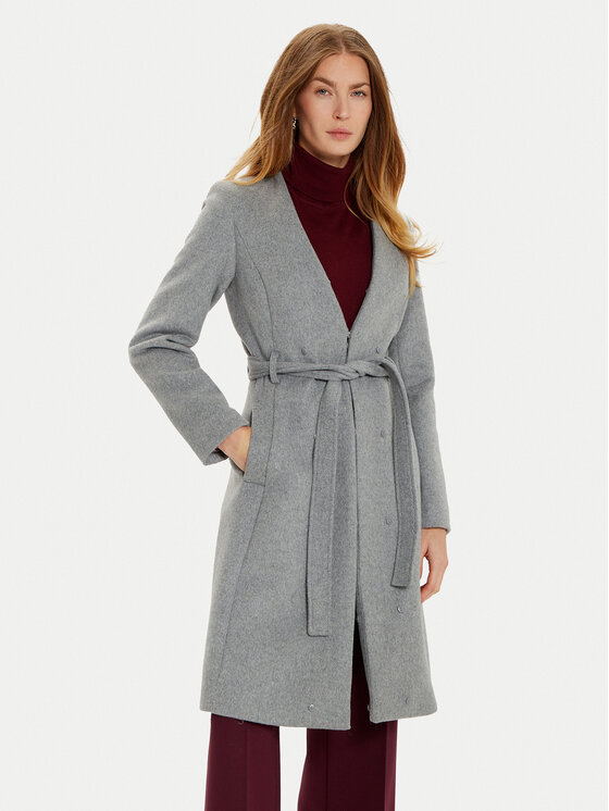 Marciano Guess Marciano Guess Wollmantel 4BGL09 9957Z Grau Regular Fit
