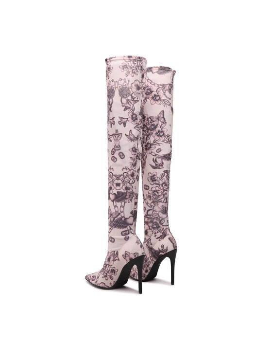 PINKO PINKO Ботфорти Laurence Stivale PE 23 BLKS1 100672 A0O9 Бежевий