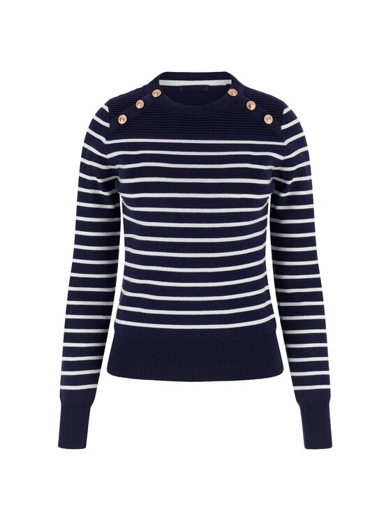 Guess Guess Maglione 179660 Blu Classic Fit