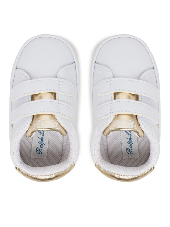 Polo Ralph Lauren Polo Ralph Lauren Бебешки обувки RL03389102 Heritage Court II EZ Бял