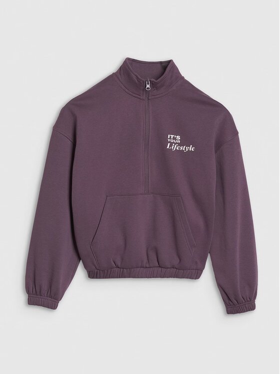 4F 4F Μπλούζα 4FJRSS25TSWSF2058-50S Μωβ Oversize