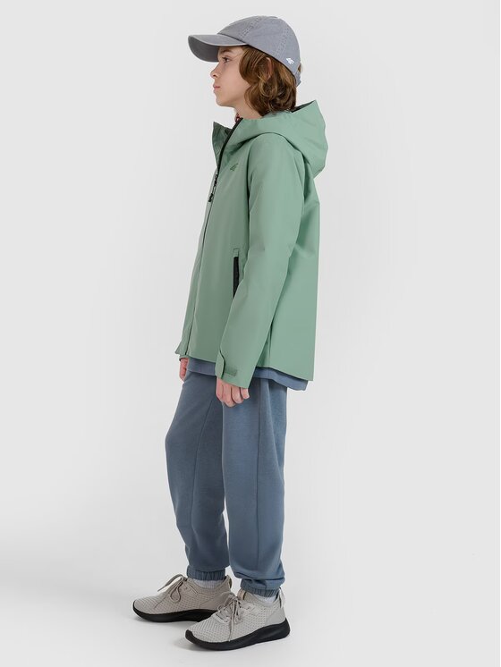 4F 4F Prechodná bunda 4FJWSS25TTJAU0741-41S Zelená Regular Fit