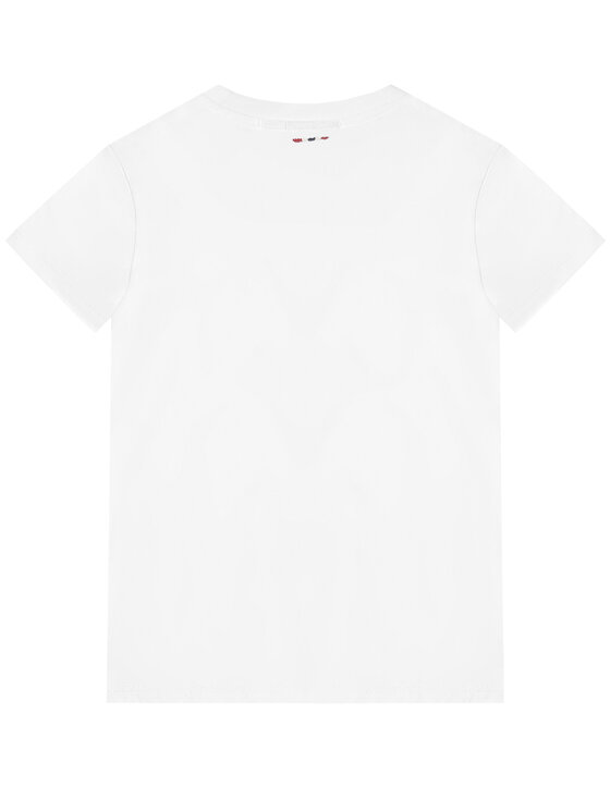 Napapijri Napapijri Тишърт K Sallyn NP0A4E520 S Бял Regular Fit