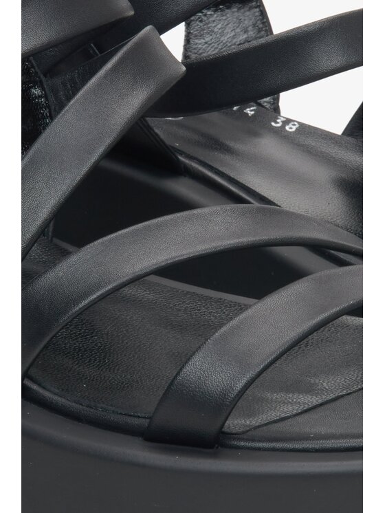 Estro Estro Σανδάλια ER00115096 Μαύρο