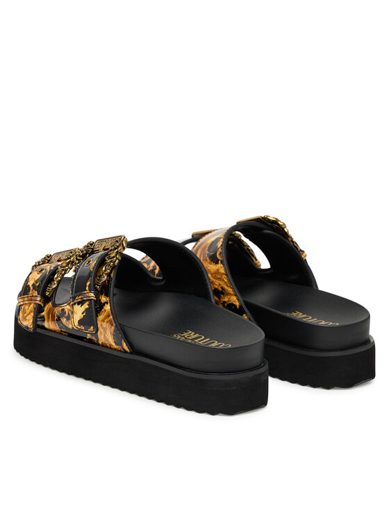 Versace Jeans Couture Versace Jeans Couture Klapki 80VA3SM1 ZS366 G89 Czarny