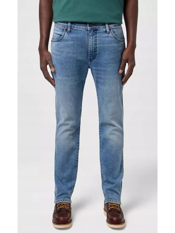 Wrangler Wrangler Jeans Larston Blu Slim Fit