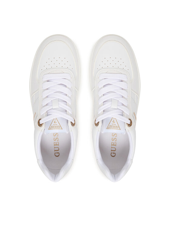 Guess Guess Sneakersy FLPNAM ELE12 Biały