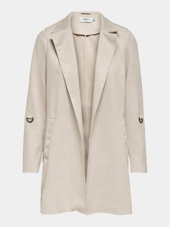 ONLY ONLY Übergangsmantel Joline 15179864 Beige Regular Fit