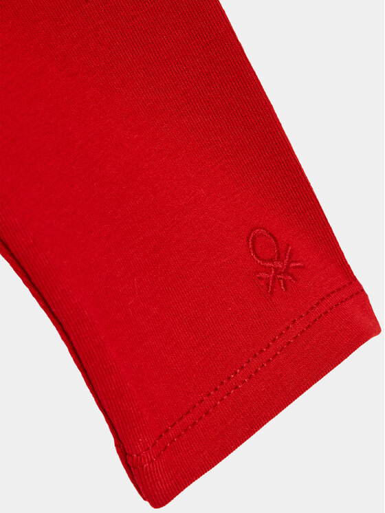 United Colors Of Benetton United Colors Of Benetton Legíny 3MT1GF01L Červená Slim Fit