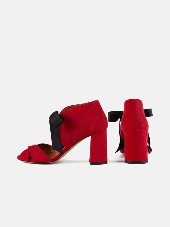 L37 L37 Sandały MOVIE STAR Czerwony