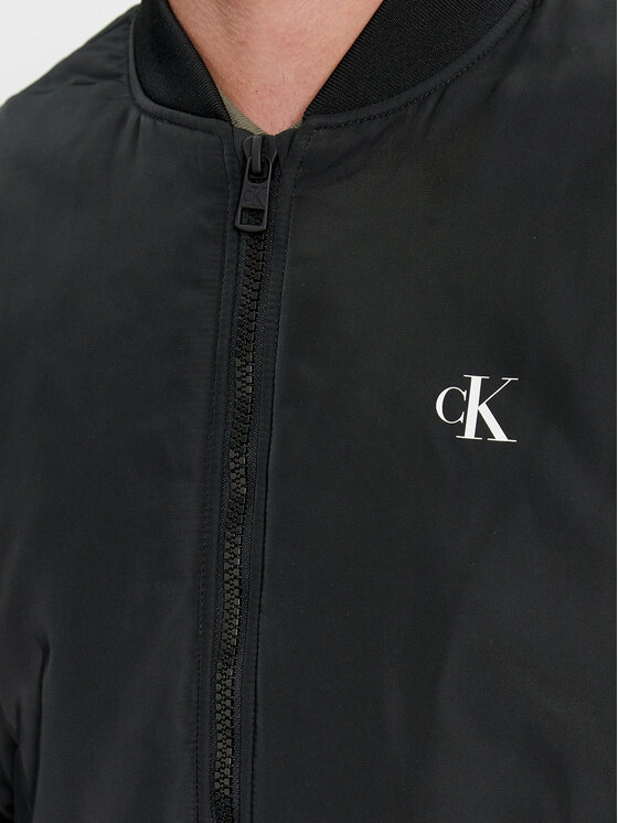 Calvin Klein Jeans Calvin Klein Jeans Bomber Bomber Jacket J30J324657 Nero Regular Fit