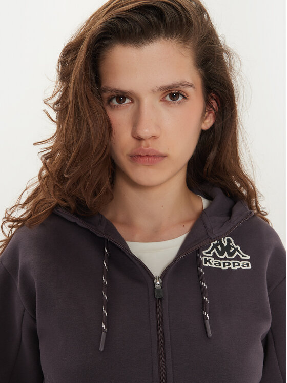 Kappa Kappa Суитшърт Femisa 351N2NW Сив Regular Fit