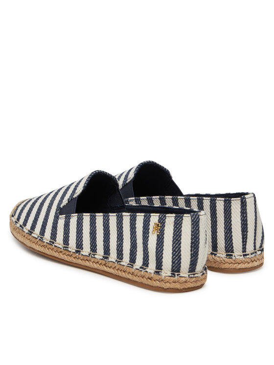 Tommy Hilfiger Tommy Hilfiger Espadrilky Nautical Stripe Espadrille FW0FW08653 Barevná