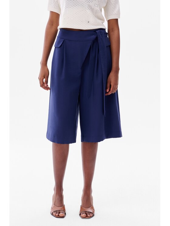 blue shadow blue shadow Szorty Seszele Granatowy Regular Fit