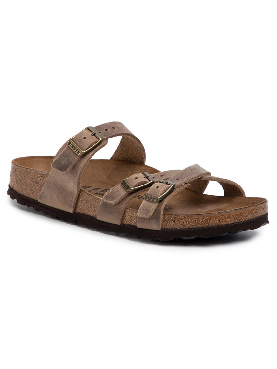 Birkenstock Birkenstock Natikači Franca 1015931 Rjava