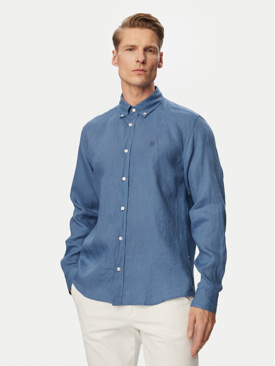 BOSS BOSS Сорочка H-Liam 50556077 Голубий Regular Fit