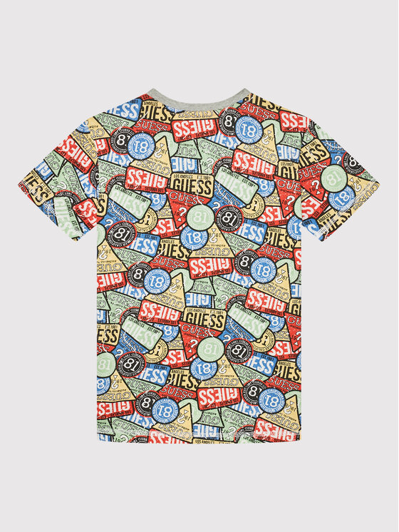 T-shirt L2YI05 K5M20 Multicolore Regular Fit
