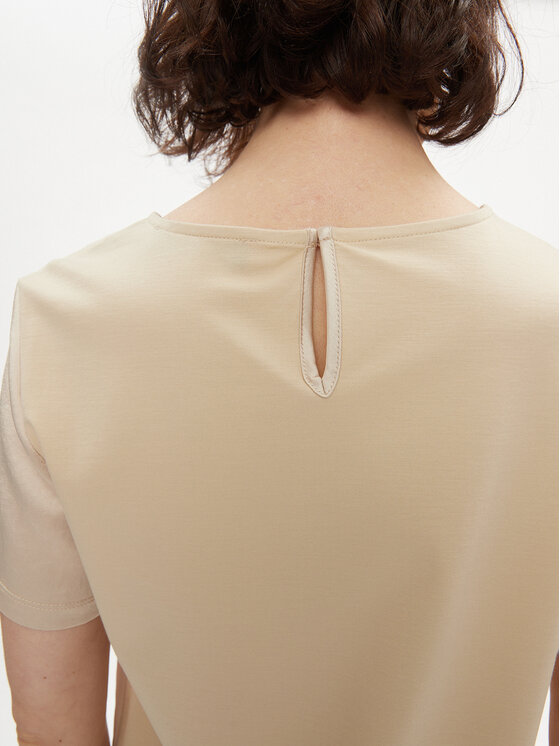Weekend Max Mara Weekend Max Mara Bluzka Torres 2415941061 Beżowy Regular Fit