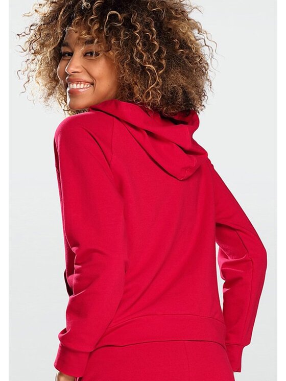 DKaren Sport DKaren Sport Bluza Seattle Czerwony Classic Fit