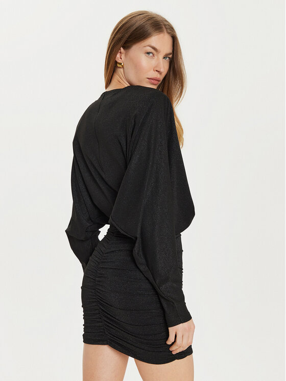 PINKO PINKO Sukienka koktajlowa 104501 A29I Czarny Regular Fit