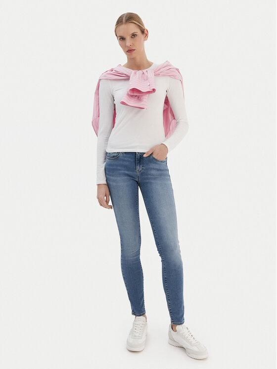 Tommy Jeans Tommy Jeans Blugi Sophie DW0DW19530 Albastru Skinny Fit