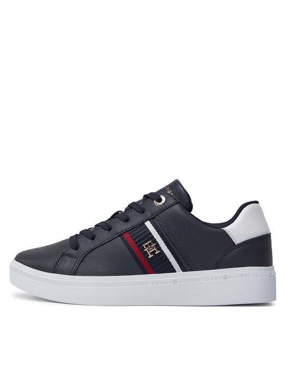 Tommy Hilfiger Tommy Hilfiger Laisvalaikio batai Corp Webbing FW0FW07379 Tamsiai mėlyna