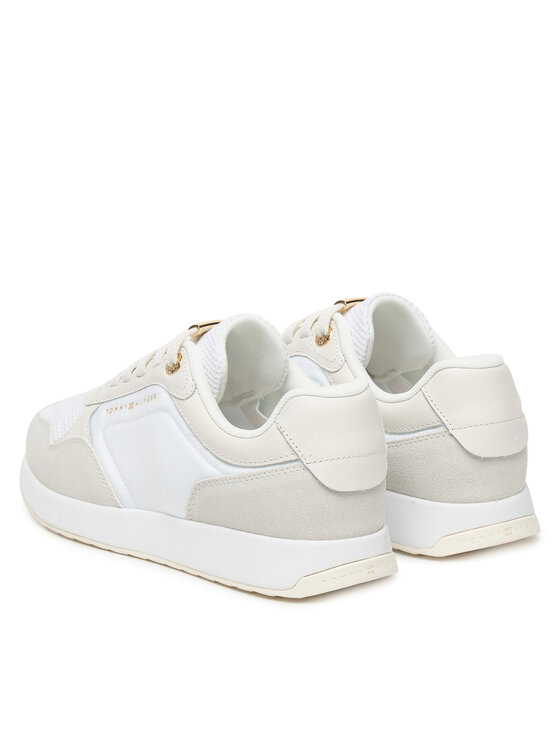 Tommy Hilfiger Tommy Hilfiger Sneakersy Th Chic Eva Runner Mesh FW0FW09465 Beżowy