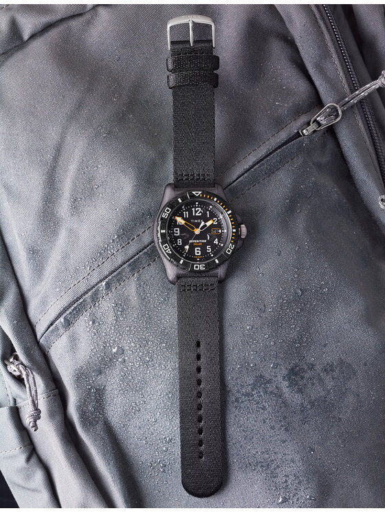 Timex Timex Zegarek TW2V40500 Czarny