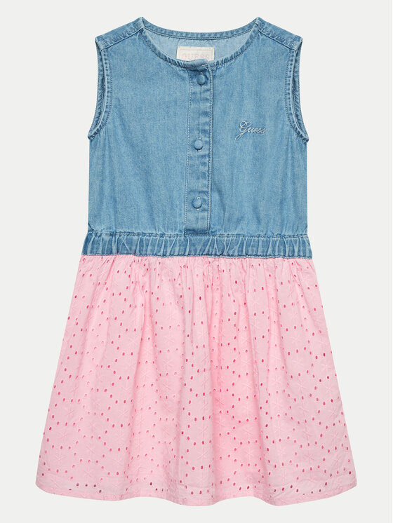 Guess Guess Kasdieninė suknelė K4GK19 D5BQ0 Spalvota Regular Fit