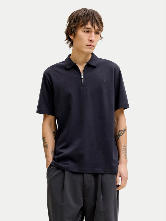 Jack & Jones Jack & Jones Polo Blaethan 12292992 Granatowy Regular Fit