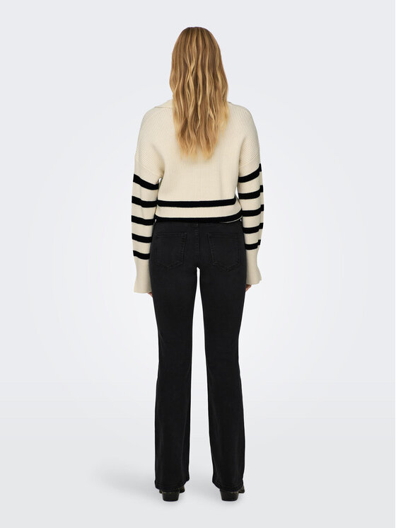 JDY JDY Τζιν Blume 15306030 Μαύρο Straight Fit