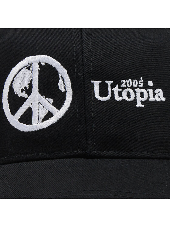 2005 2005 Czapka z daszkiem Utopia Hat Czarny