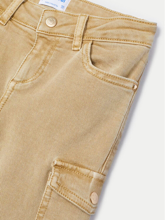 Mayoral Mayoral Jeans hlače 4543 Rjava Regular Fit
