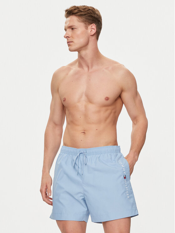 Tommy Hilfiger Tommy Hilfiger Шорти для плавання UM0UM03258 Голубий Regular Fit