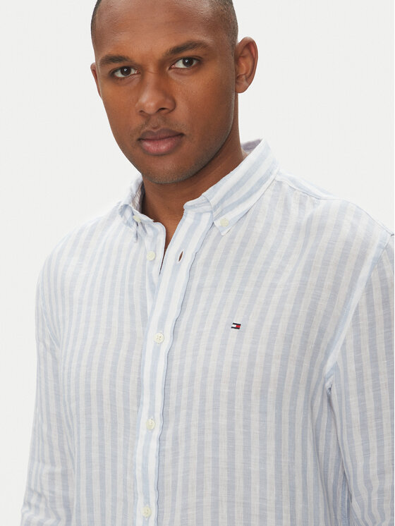 Tommy Hilfiger Tommy Hilfiger Cămașă Essential MW0MW38581 Albastru Regular Fit