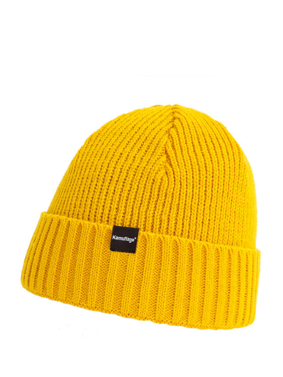 Kamuflage Kamuflage Czapka Beanie Żółty