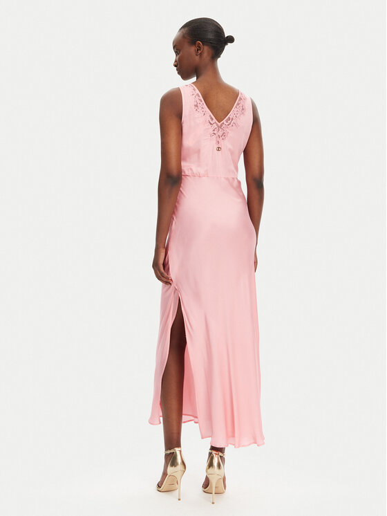 TWINSET TWINSET Večerní šaty 251TP2370 Oranžová Regular Fit