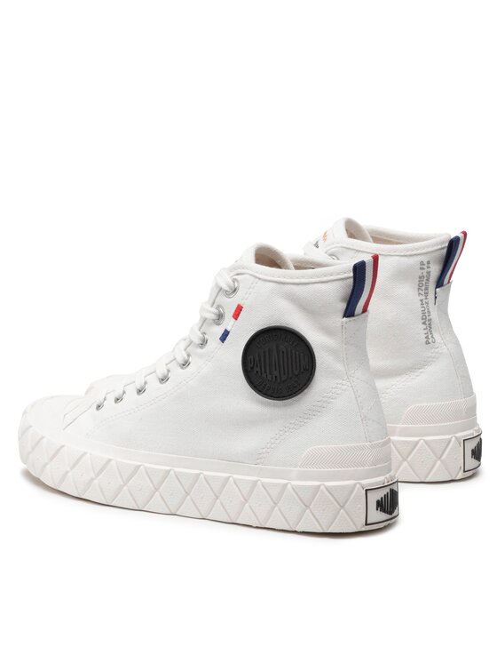 Palladium Palladium Sneakers aus Stoff Ace Cvs Mid U 77015-116-M Weiß