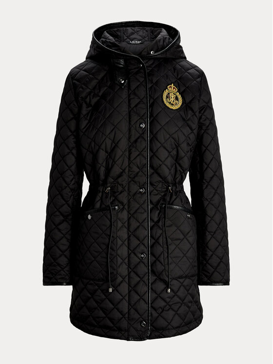 LAUREN RALPH LAUREN Lauren Ralph Lauren Demisezoninė striukė 297951264001 Juoda Straight Fit