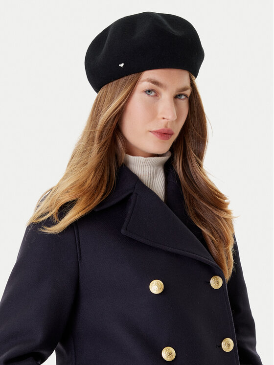Weekend Max Mara Beret Pitti 2525576014 Czarny