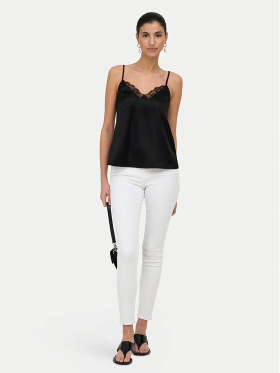 ONLY ONLY Marškinėliai Faraya 15380254 Juoda Regular Fit